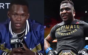 Ісраель Адесанья прокоментував відхід Френсіса Нганну з UFC: "Він став першим хлопцем, який вибив двері"
