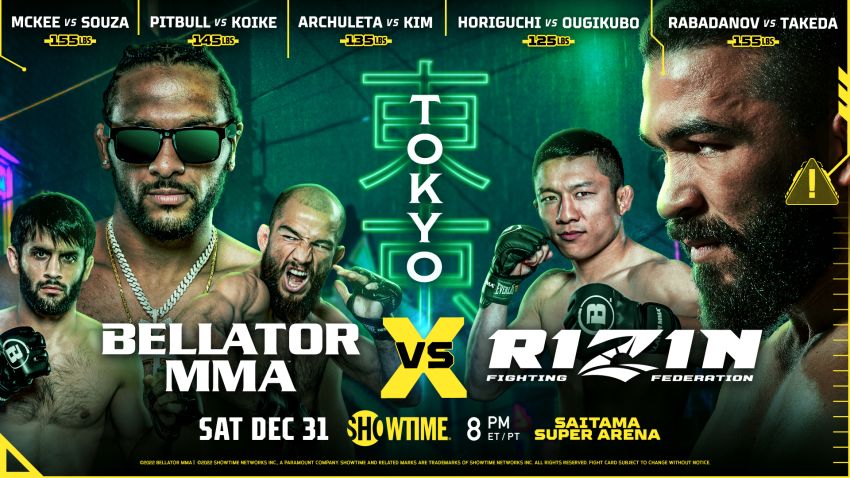 Пряма трансляція Bellator vs Rizin