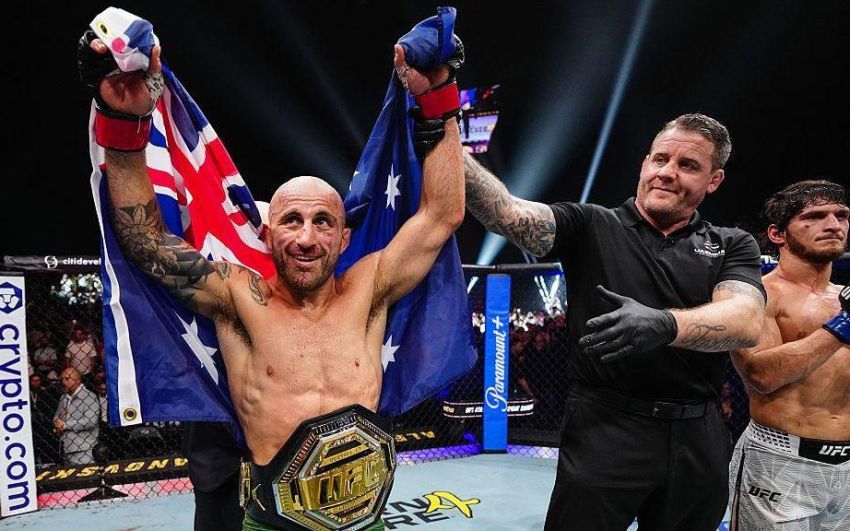 Слова Алекса Волкановскі після перемоги над Мовсаром Євлоєвим на UFC 333