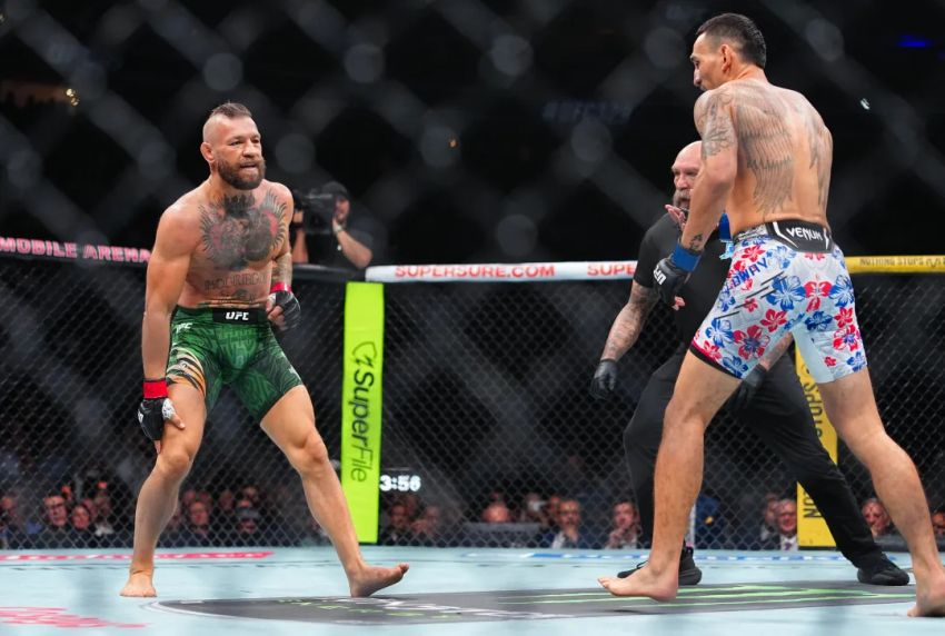 Конор МакГрегор травмував ногу і програв Максу Холлоуею на UFC 329