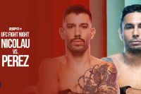 Ставки на UFC on ESPN 55: Коефіцієнти букмекерів на турнір Матеус Ніколау - Алекс Перес