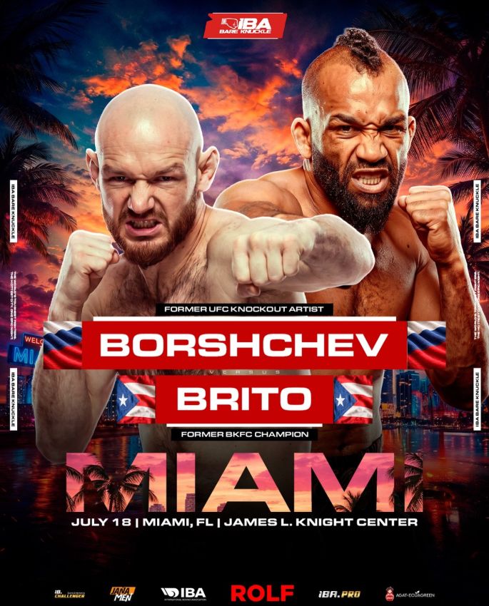 Пряма трансляція IBA Bare Knuckle Miami