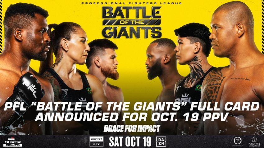 Пряма трансляція PFL Super Fights: Battle of the Giants