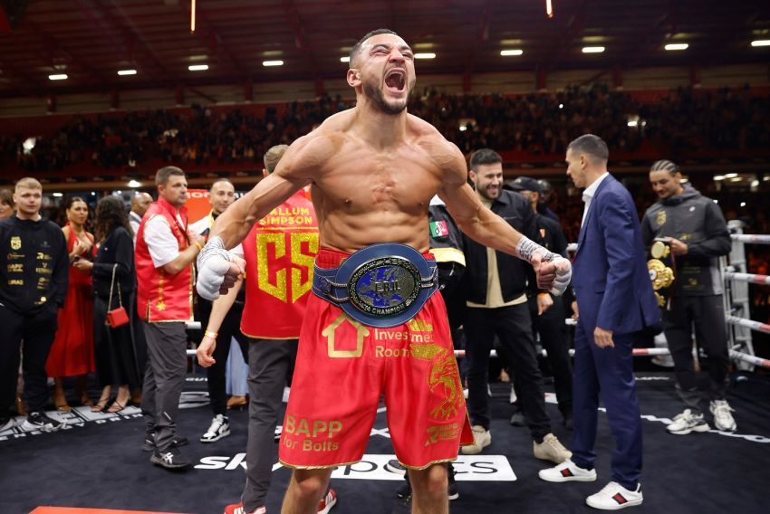 Каллум Сімпсон націлений на бій проти Шамзи Шираза