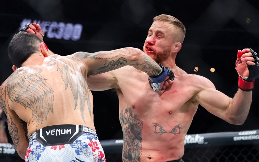 Джастін Гетжі зробив першу заяву після поразки від Голловея на UFC 300