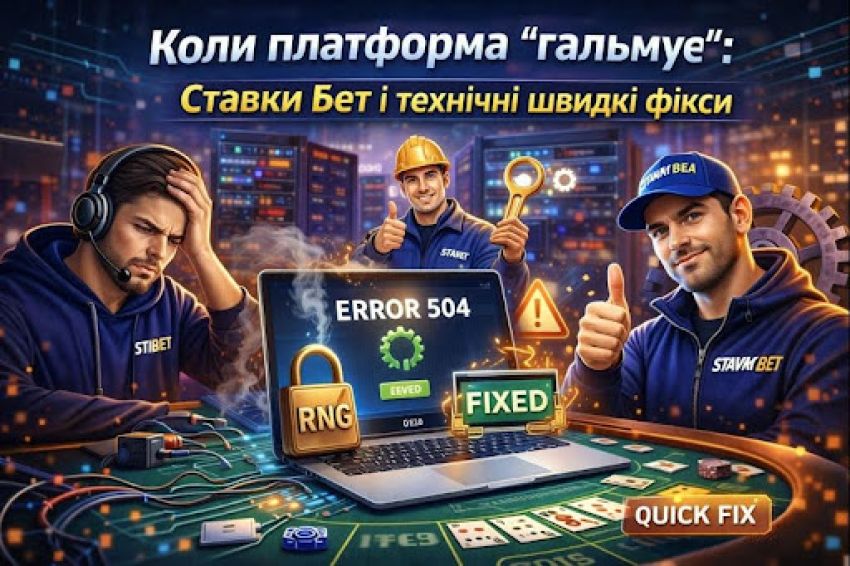 Коли платформа “гальмує”: Ставки Бет і технічні швидкі фікси