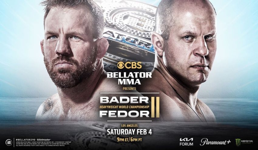 Bellator 290. Дивитися онлайн прямий ефір