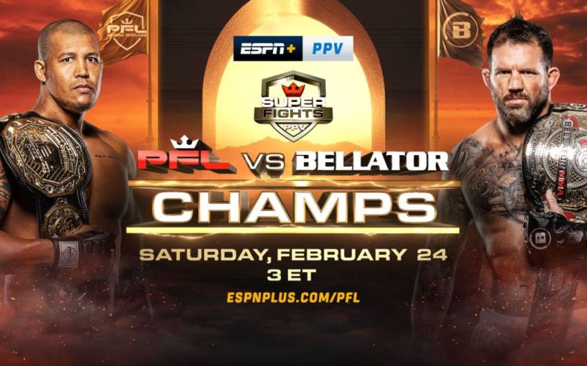 PFL vs Bellator. Дивитися онлайн прямий ефір