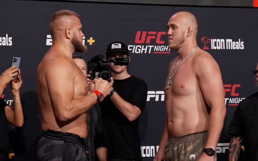 Результати зважування UFC on ESPN 61