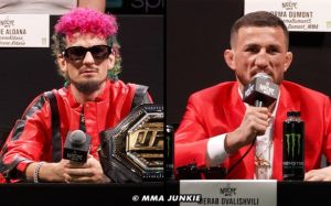 Перепалка Шона О'Меллі та Мераба Двалішвілі на фінальній пресконференції