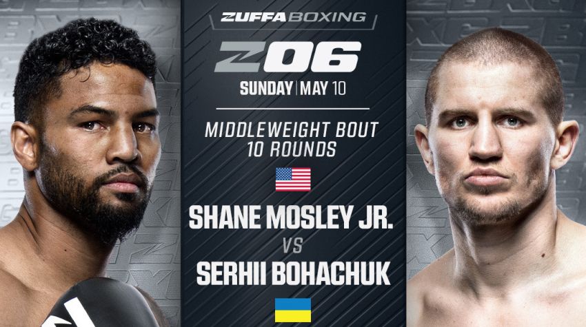 Бій Богачук - Мозлі-молодший очолить Zuffa Boxing 6