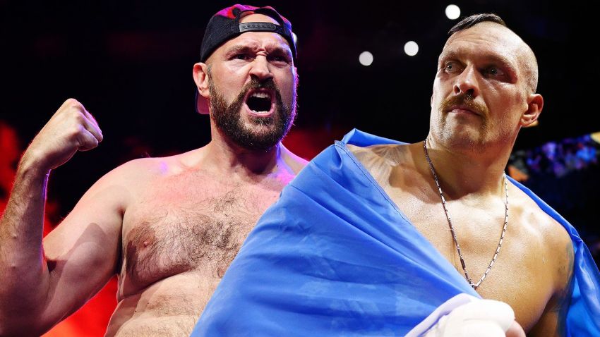 Олександр Усик розповів, коли має відбутися його бій із Ф'юрі