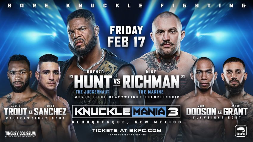 Пряма трансляція BKFC: Knuckle Mania 3