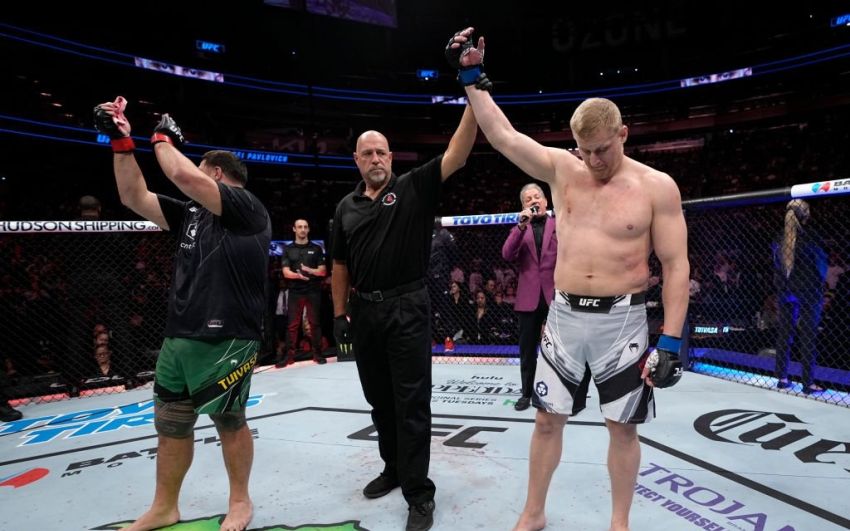 Слова Сергія Павловича після перемоги над Тайєм Туівасою на UFC on ESPN 42
