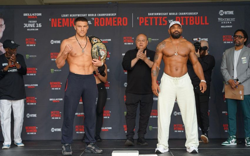 Йоель Ромеро потріпав, але не зміг перемогти Вадима Немкова на Bellator 297