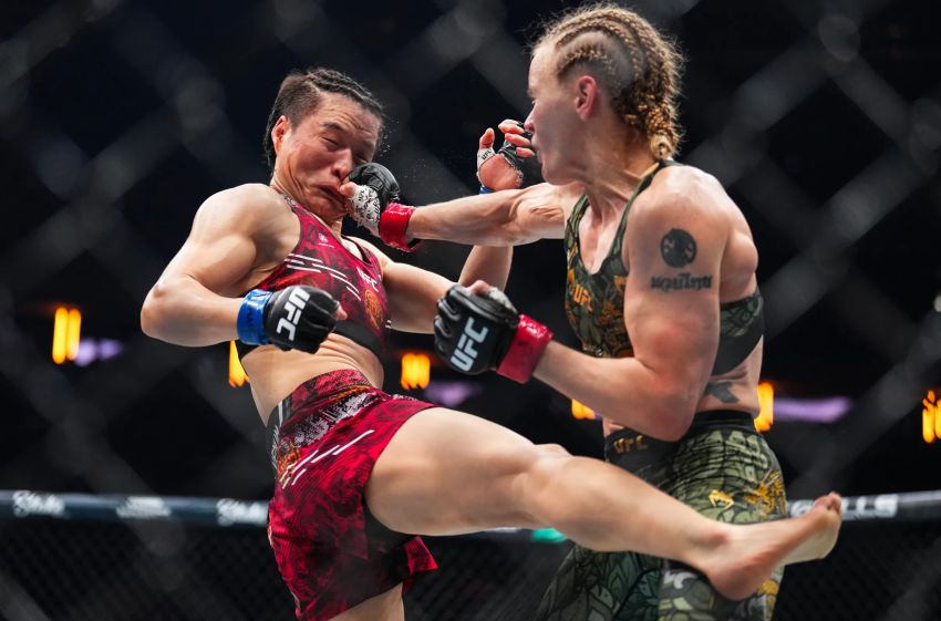 Слова Валентини Шевченко після перемоги над Вейлі Жанг на UFC 322