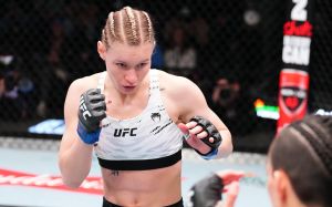 Вікторія Дудакова прокоментувала ляпас тренеру після бою на UFC Fight Night 249