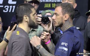 Результати зважування UFC 311: Махачев - Мойкано, Двалішвілі - Нурмагомедов