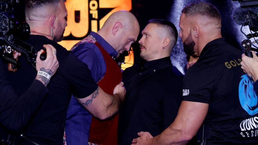 Френк Воррен дав прогноз на бій Усик - Ф'юрі після офіційного оголошення мегафайту