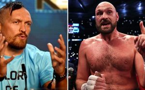 Олександр Усик потролив Ф'юрі: "У нього пердеж мозку"