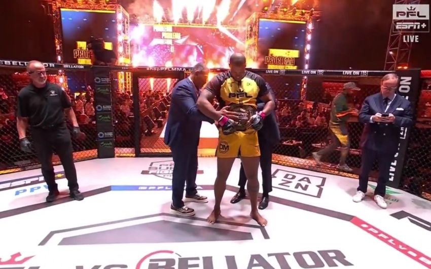 Ренан Феррейра швидко нокаутував Бейдера на турнірі PFL vs Bellator