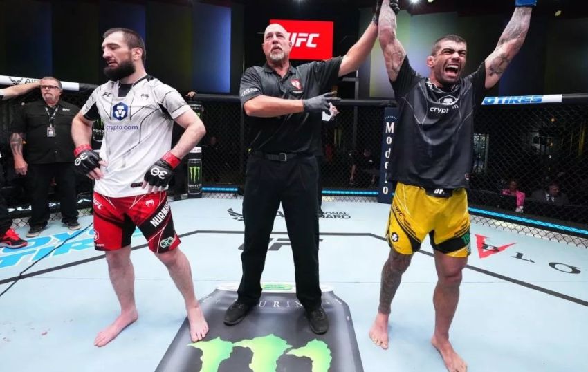 Абубакар Нурмагомедов зазнав поразки від дос Сантоса на UFC on ESPN 45