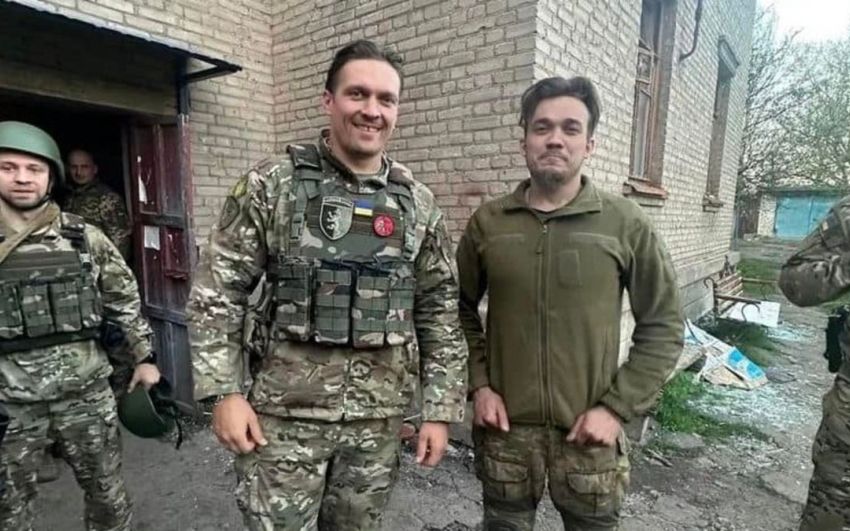 Олександр Усик прокоментував слова Федецького про те, що він стріляв по росіянах із танка