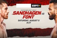 Результати турніру UFC on ESPN 50