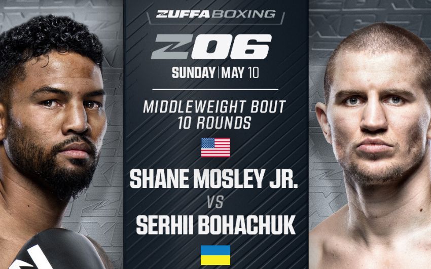Бій Богачук - Мозлі-молодший очолить Zuffa Boxing 6