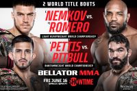 Бій Немкова з Ромеро очолить Bellator 297. У спів-головному бою Петтіс поб'ється з "Пітбулем"