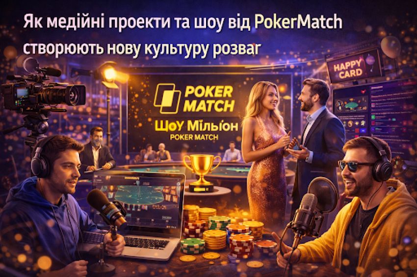 Як медійні проекти та шоу від PokerMatch створюють нову культуру розваг