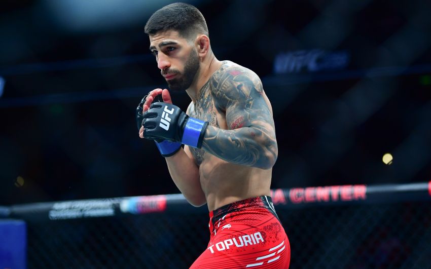 Ілія Топурія зізнався, що в UFC попросили його не говорити про перехід у напівсередню вагу