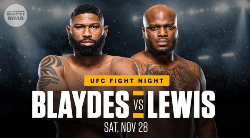 Ставки на UFC on ESPN 18: Коефіцієнти букмекерів на турнір Кертіс Блейдс - Деррік Льюїс