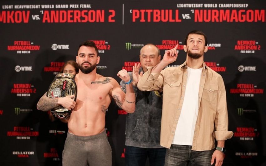 Усман Нурмагомедов переміг Патрікі Фрейре і став новим чемпіоном Bellator у легкій вазі