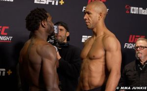 Результати зважування UFC Fight Night 251: Джаред Канноньє - Грегорі Родрігес