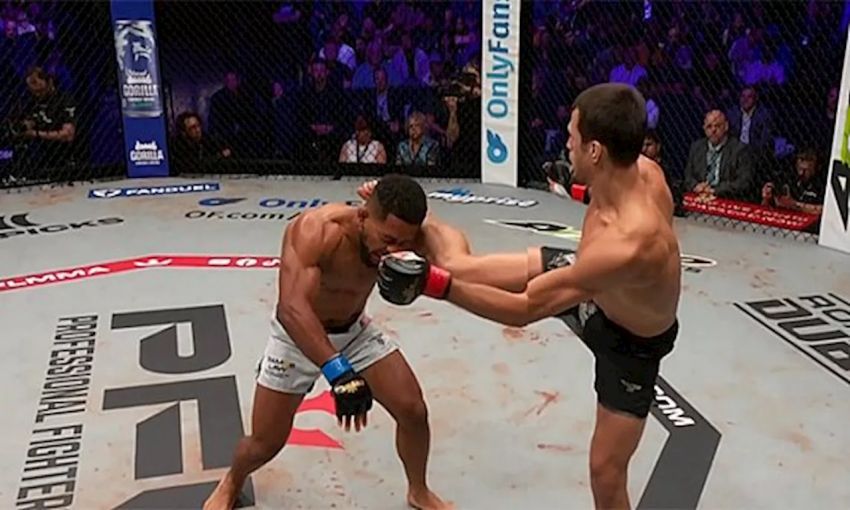 Усман Нурмагомедов нокаутував Арчі Колгана в першому раунді на PFL New York
