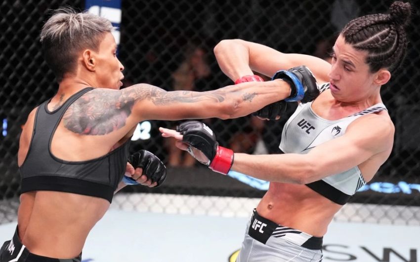 Аманда Лемос достроково зупинила Марину Родрігес на UFC Fight Night 214