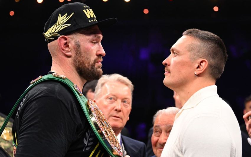 Олександр Усик прокоментував гіпотезу щодо того, що Ф'юрі навмисно погано провів бій із Нганну перед їхнім поєдинком