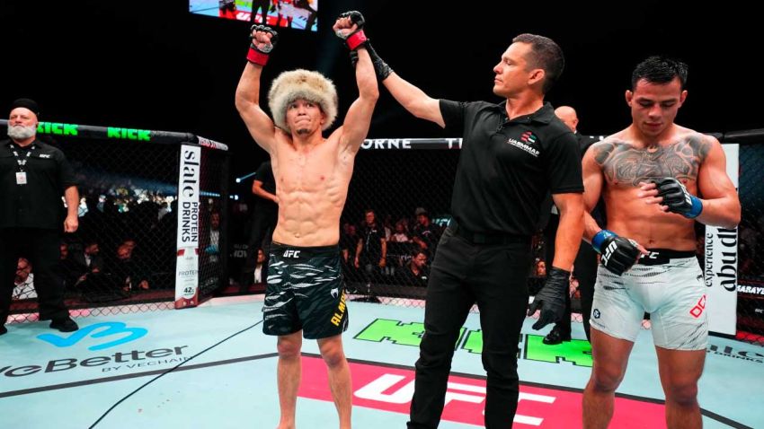 Відео бою Асу Алмабаєв - Хосе Очоа UFC on АВС 9