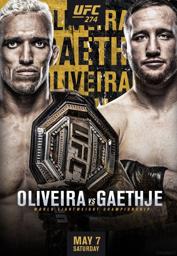 Чарльз Олівейра проти Джастіна Гетжі на UFC 274 - інсайдер