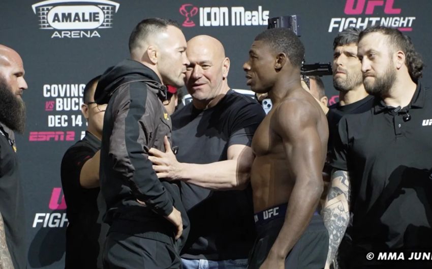 Результати зважування UFC on ESPN 63: Колбі Ковінгтон - Хоакін Баклі